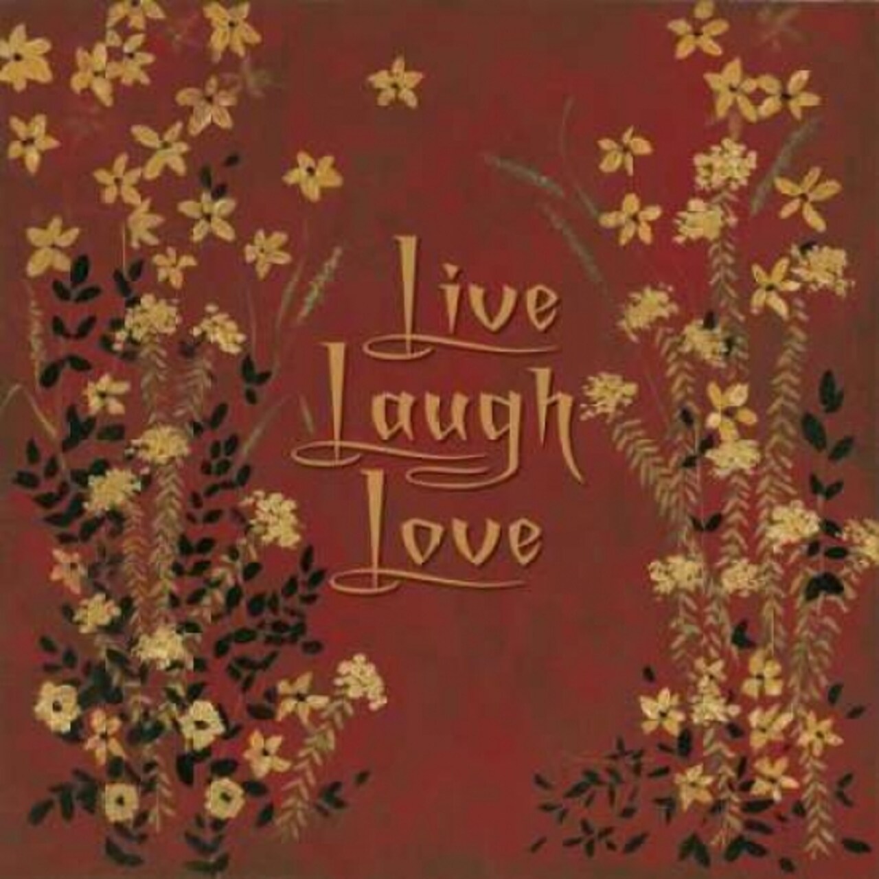 Live-Laugh-Love Poster Print by Stephanie Marrott - Item # VARPDXSM262